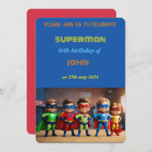 cumpleaños de superman