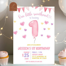 Cumpleaños de Sweetheart Cumple Uno