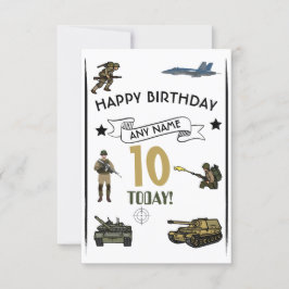 Invitación Cumpleaños de Tank