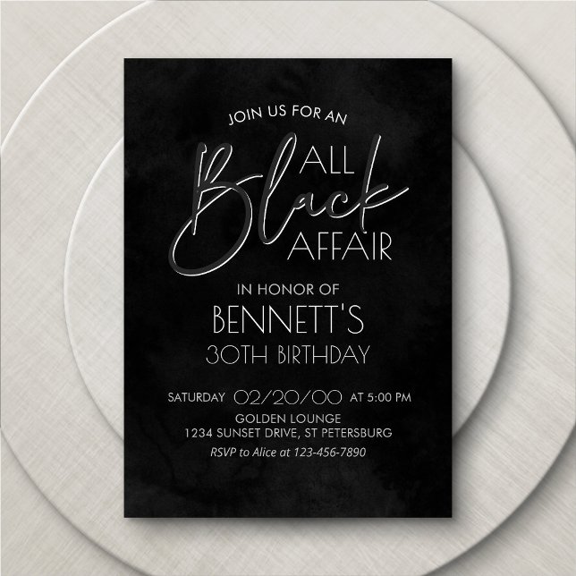 Invitación Cumpleaños de Todos los Asuntos Negros (Subido por el creador)