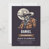 Cumpleaños de Zombie Cowboy