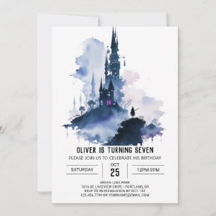 Invitación Cumpleaños del Asistente para Wand Wielder