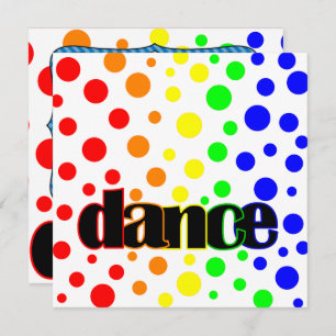 Invitación Cumpleaños del ballet/invitación del baile