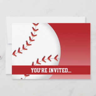 Invitación Cumpleaños del Béisbol