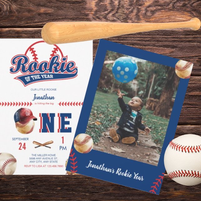 Invitación Cumpleaños del Béisbol | Foto 1º cumpleaños (Subido por el creador)