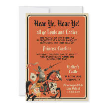 Cumpleaños del Caballero del Renacimiento Medieval