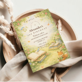 Invitación Cumpleaños del Capítulo Dos del Libro de Cuentos