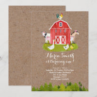 Cumpleaños del chica de granja 1r