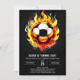 Invitación Cumpleaños del deporte colorido imprimible