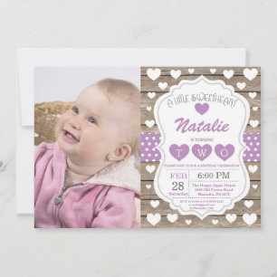 Invitación Cumpleaños del Día de San Valentín de nuestro pequ