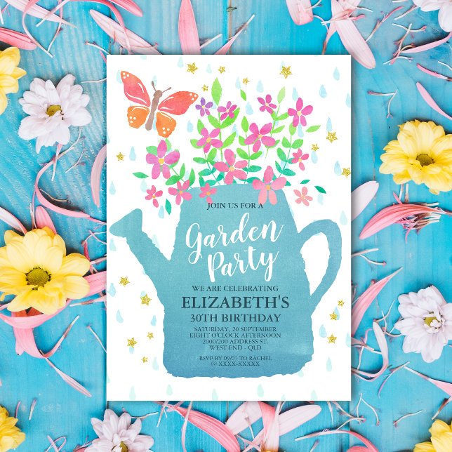 Invitación Cumpleaños del Fiesta Garden (Subido por el creador)