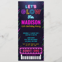 Cumpleaños del Fiesta Glow Ticket Pass