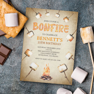 Invitación Cumpleaños del fuego