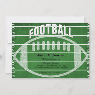 Invitación Cumpleaños del fútbol