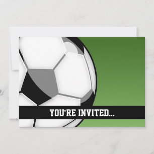 Invitación Cumpleaños del fútbol