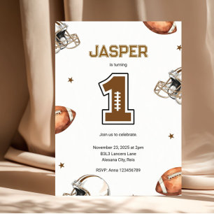 Invitación Cumpleaños del Fútbol Moderno 1º