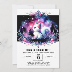 Invitación Cumpleaños del Gato de Niños Excéntricos