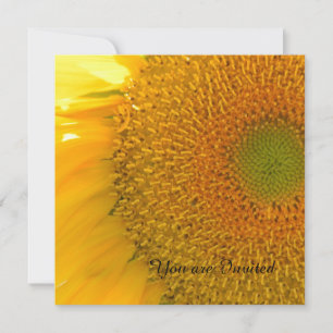 Invitación Cumpleaños del Girasol