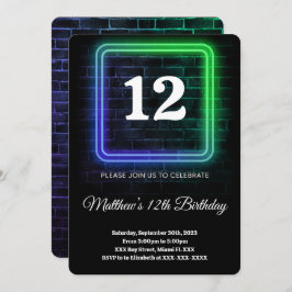 Invitación Cumpleaños del niño