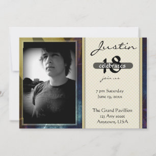 Invitación Cumpleaños del niño o del hombre