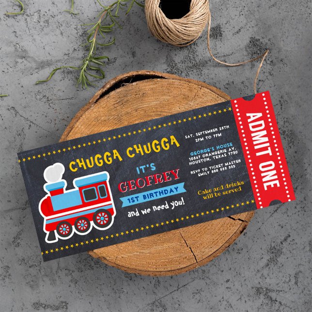 Invitación Cumpleaños del pase de Ticket de Ticket de Talkboa (Subido por el creador)