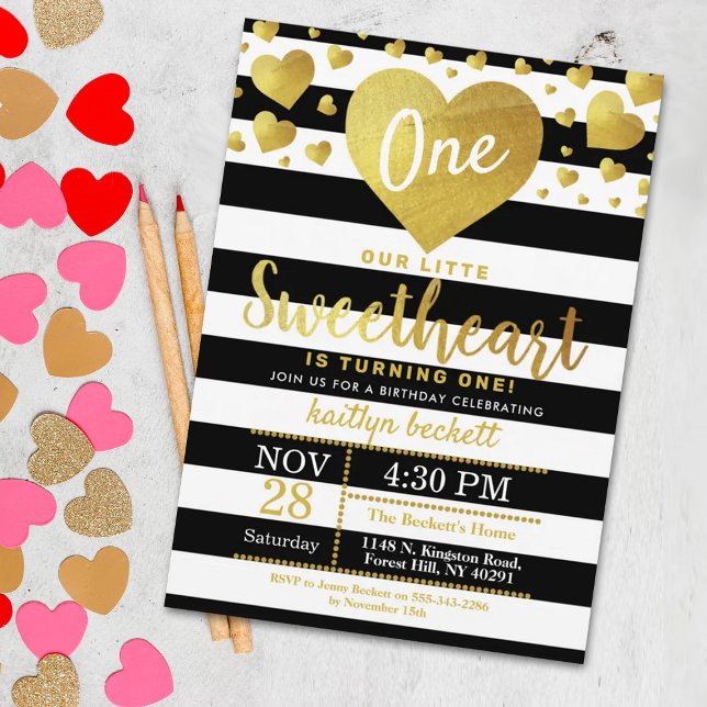 Invitación Cumpleaños del pequeño El día de San Valentín (Subido por el creador)
