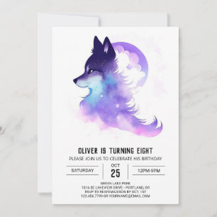 Invitación Cumpleaños del Personalizado caprichoso Woodland W