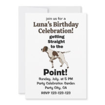 Cumpleaños del Pointer Inglés: Al grano
