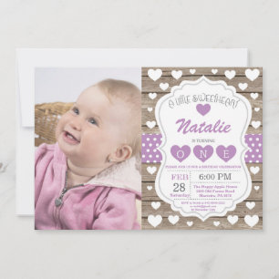 Invitación Cumpleaños del primer 1er día de San Valentín de n