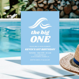 Invitación Cumpleaños del Surfing, el Grande