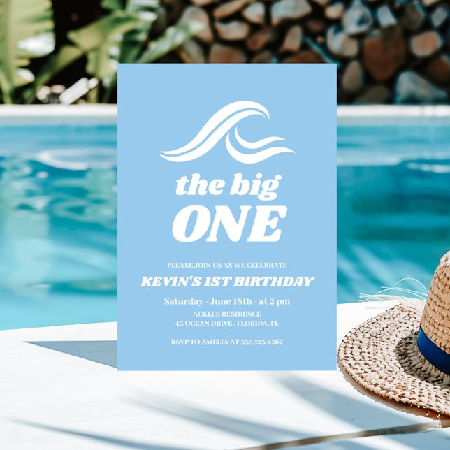 Invitación Cumpleaños del Surfing, el Grande (Subido por el creador)