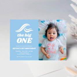 Invitación Cumpleaños del Surfing, La Gran Foto