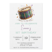 Cumpleaños del Tambor Festivo de Mardi Gras