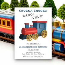 Cumpleaños del Tren Chugga Choo