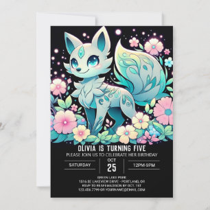 Invitación Cumpleaños Digital personalizado Wolf