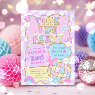 Invitación Cumpleaños divertido preppy de equipo universitari