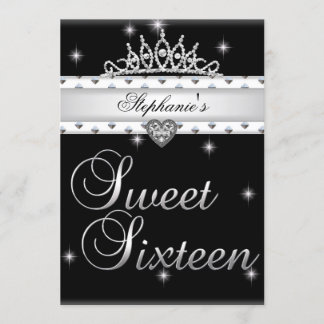 Invitación Cumpleaños Dulces 16 Fiesta de Cumpleaños Corona N