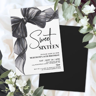 Invitación Cumpleaños Dulces Dieciséis 16