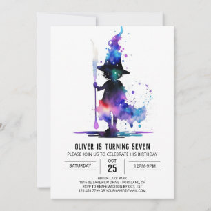Invitación Cumpleaños elegante de la Asistardry Personalizado