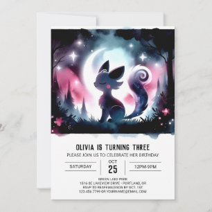 Invitación Cumpleaños elegante y minimalista