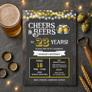 Invitación Cumpleaños en la barbacoa del patio trasero, Cheer