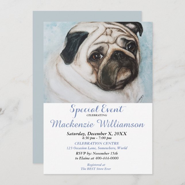 INVITACIÓN CUMPLEAÑOS ESPECIALES (Anverso / Reverso)