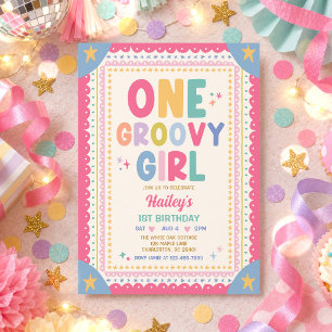 Invitación Cumpleaños extravagante de una chica genial para s