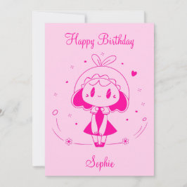 Invitación Cumpleaños Feliz Personalizado