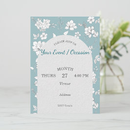 Invitación Cumpleaños Fiesta de Navidad Genérico Personalizab