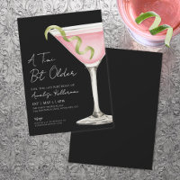 Cumpleaños Fiesta Martini Un Poco Más Grande