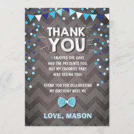 Invitación Cumpleaños Gracias Carnero Un Tazón Azul de la Mar