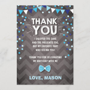 Invitación Cumpleaños Gracias Carnero Un Tazón Azul de la Mar