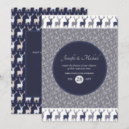 Invitación Cumpleaños Hombre Evento Invernal STAG 