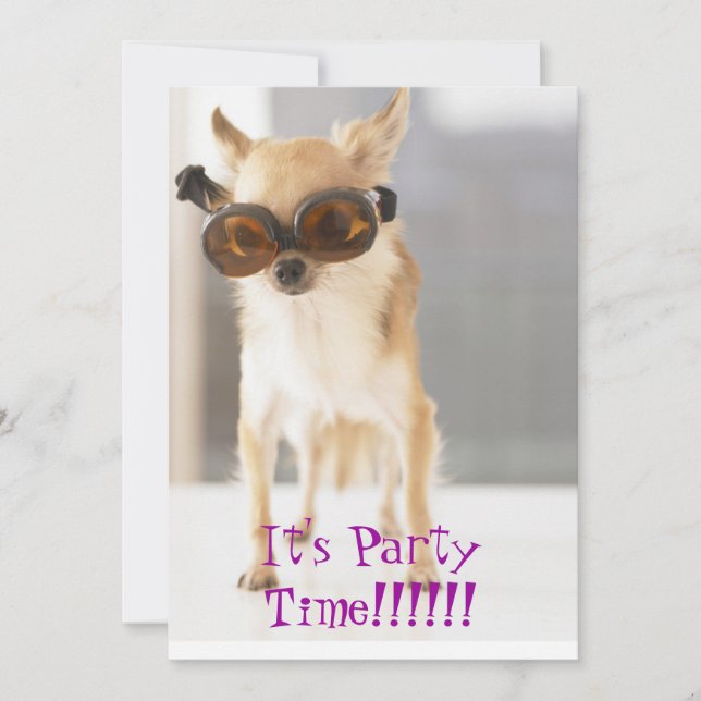 Invitación Cumpleaños Invations (Anverso)